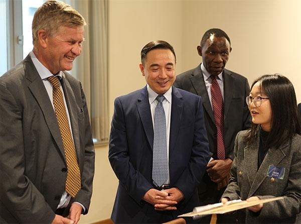 活動現(xiàn)場。中國駐歐盟使團供圖