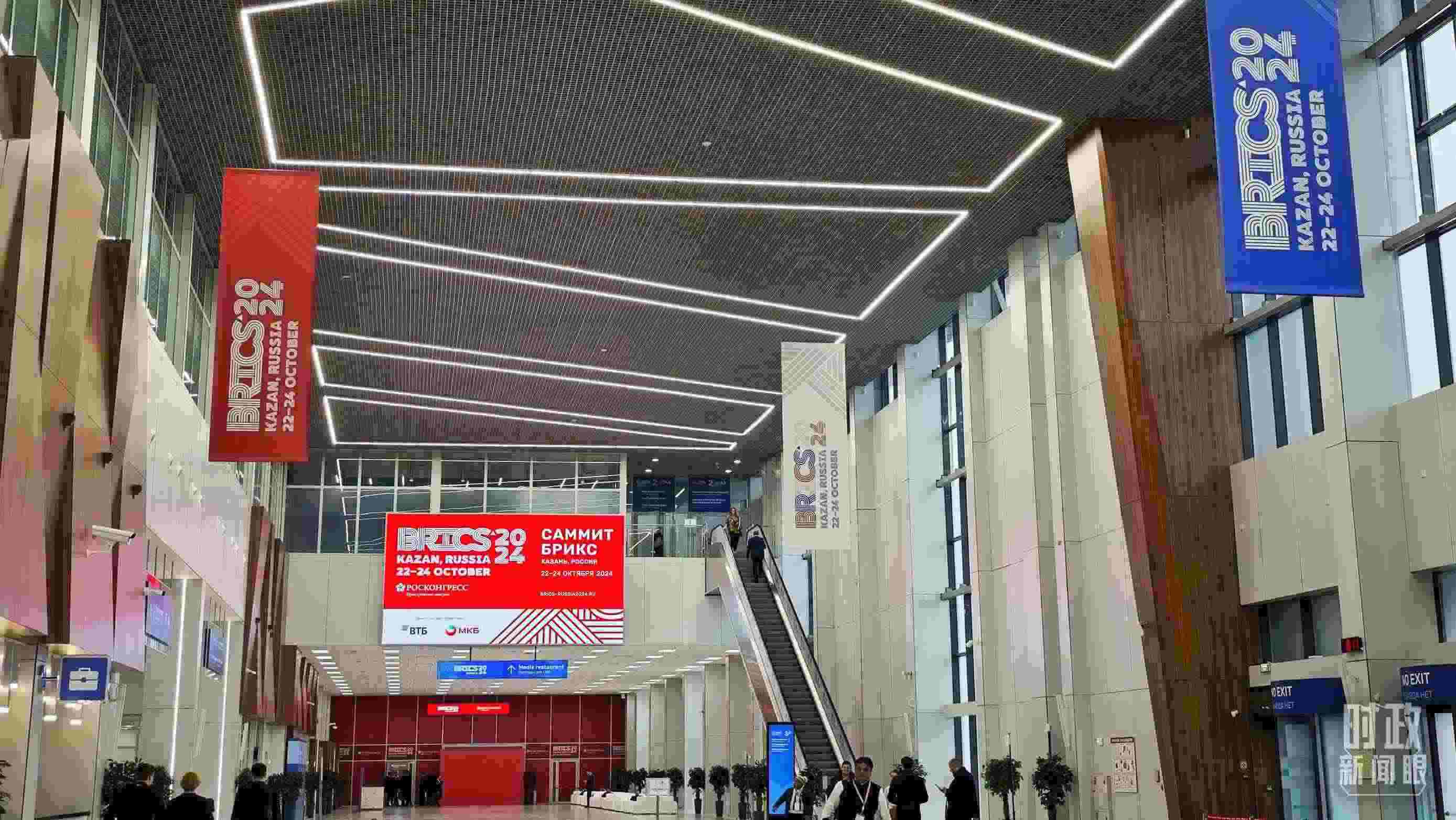 △ 喀山會(huì)展中心。（總臺(tái)記者高鑫翼拍攝）