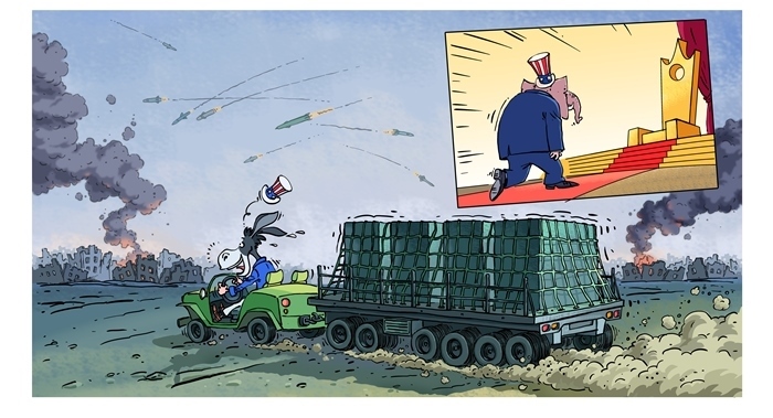 漫畫作者：馬宏亮（人民網(wǎng)版權(quán)圖片，未經(jīng)授權(quán)請勿轉(zhuǎn)載。）