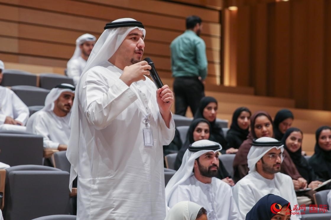 觀眾提問。人民網(wǎng) 塔里克·易卜拉欣攝