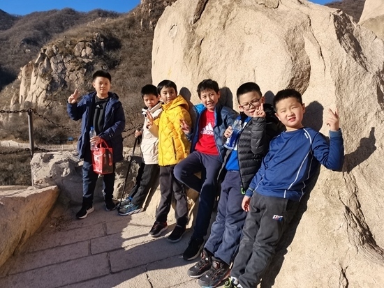 登山隊員供圖。