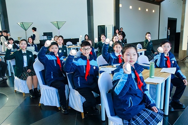 首屆全國“博物館里的大思政課”示范交流活動(dòng)。學(xué)校供圖