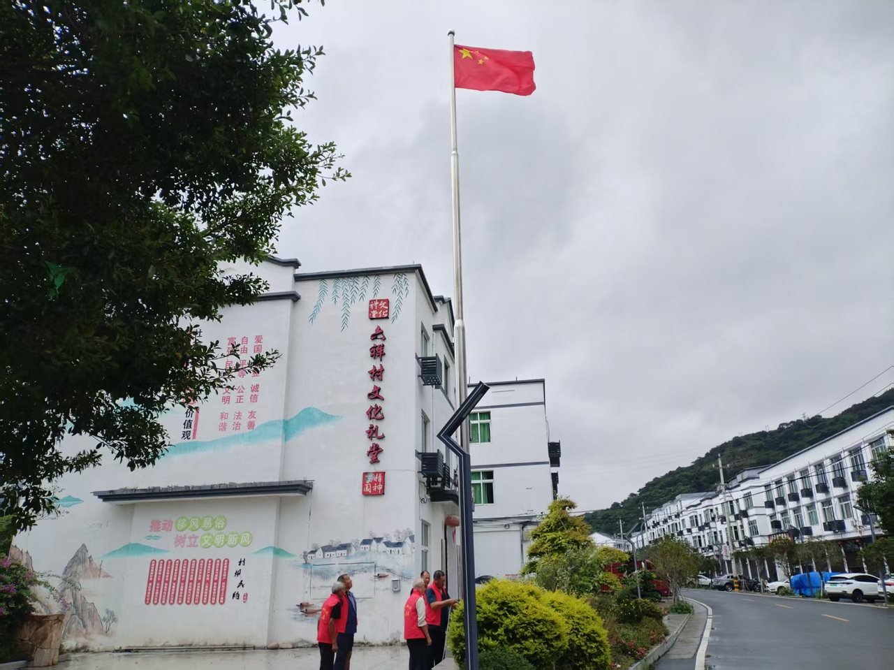 永興村一景（永興現(xiàn)為六祥行政村下的自然村之一）。蒼南縣金鄉(xiāng)鎮(zhèn) 供圖