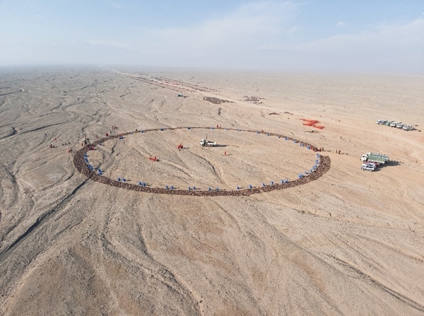 無(wú)線節(jié)點(diǎn)儀器檢測(cè)現(xiàn)場(chǎng)。受訪者供圖