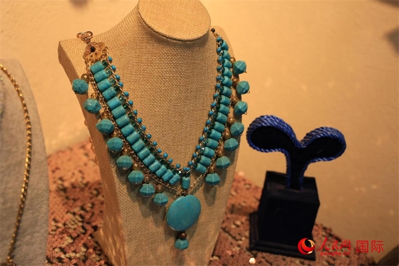 蘇美爾時期的流行項鏈。 人民網伊納斯·易卜拉欣攝