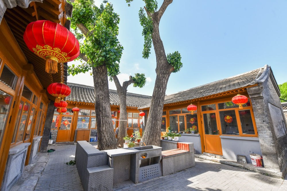 草廠胡同景觀。（受訪者供圖）