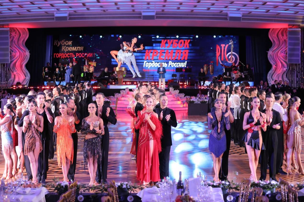 第七屆“克里姆林宮杯”國標舞錦標賽現(xiàn)場。于子恒攝