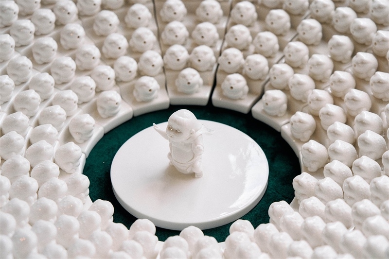 倫敦手工周中國館展品。楊浩鵬攝