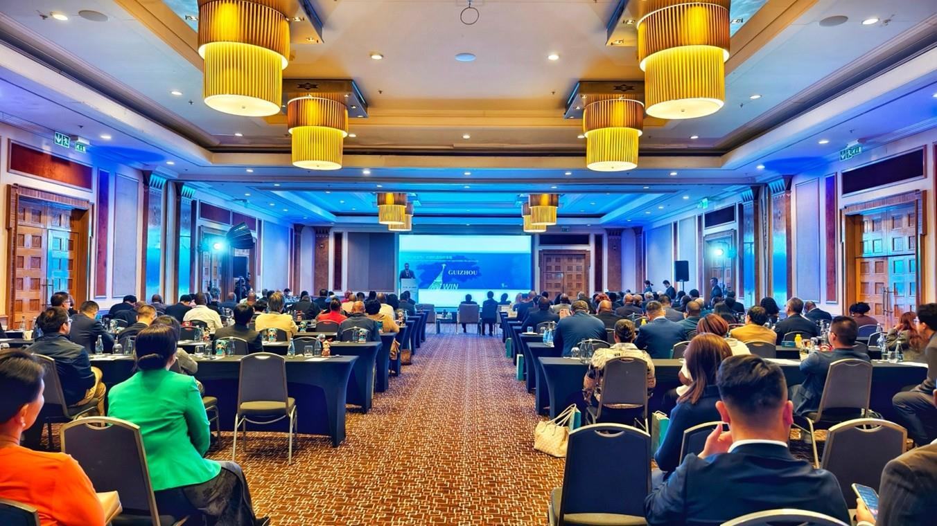 推介會(huì)現(xiàn)場(chǎng)。南非貴州商會(huì)供圖