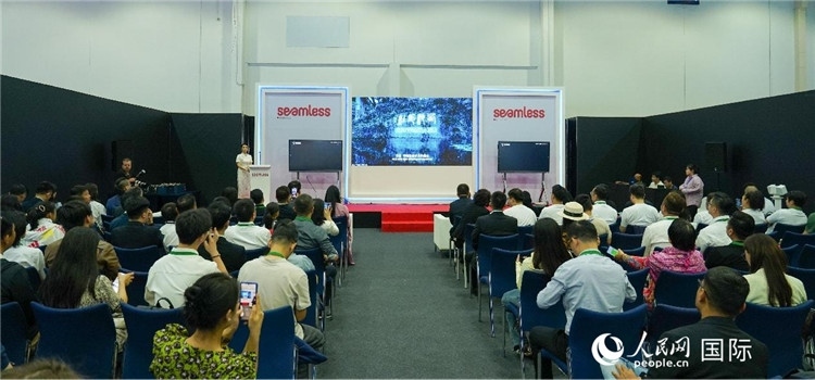 活動(dòng)現(xiàn)場(chǎng)一景。人民網(wǎng) 塔里克·易卜拉欣攝