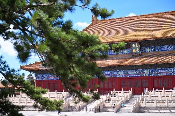 2023年7月8日拍攝的太廟享殿（也稱(chēng)前殿）。