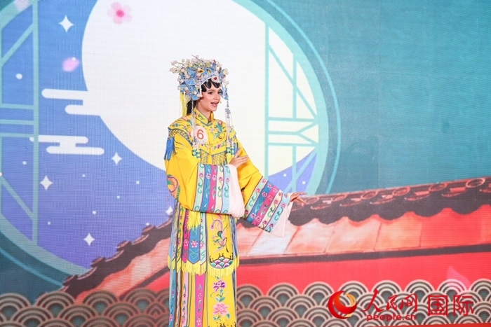 京劇表演。人民網(wǎng)記者任皓宇攝